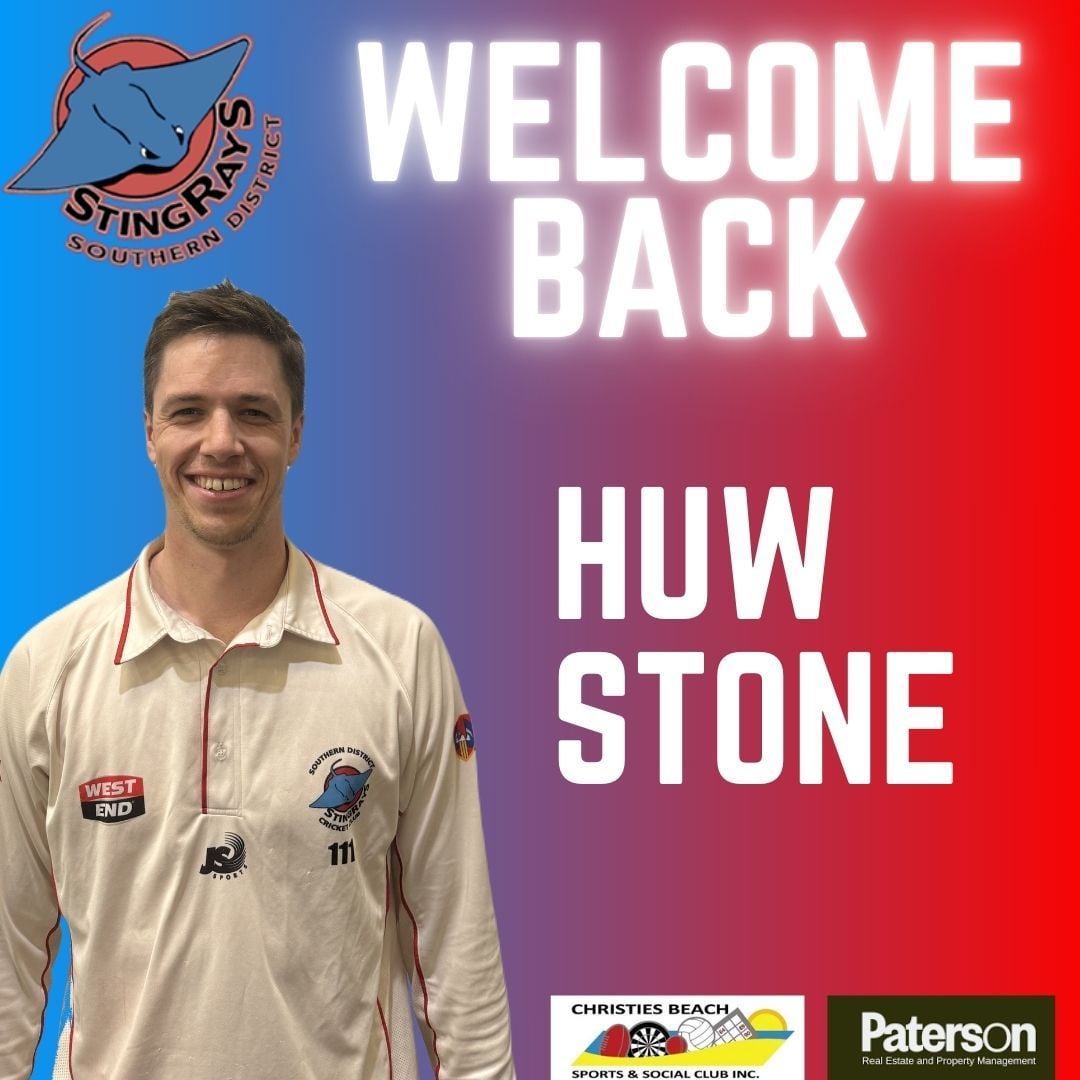 SDCC Welcomes Back 1st Grade Premiership Player Huw Stone SDCC Welcomes Back 1st Grade Premiership Player Huw Stone